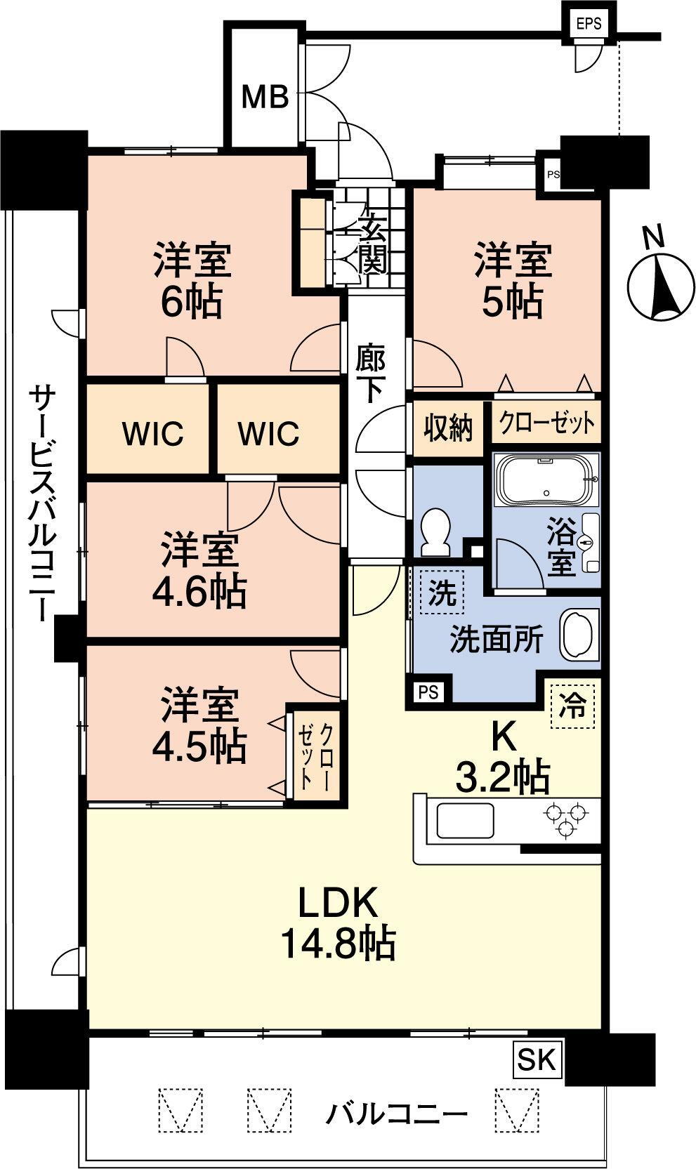 ウィザースレジデンス浜野駅前 10階 4LDK 物件詳細