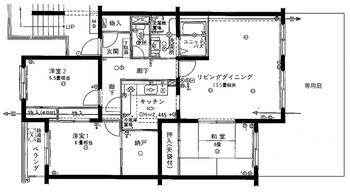 パシフィック我孫子グリーンタウン 3LDK、価格1580万円、専有面積84.19m<sup>2</sup> 