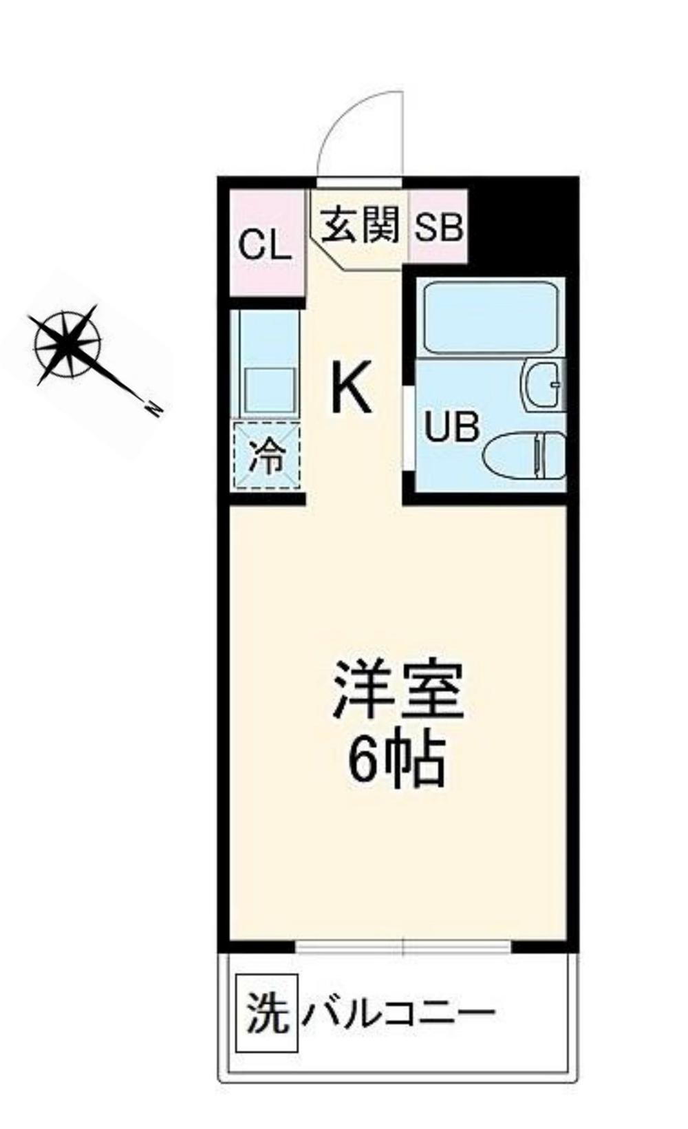 スカイコート横浜黄金町【オーナーチェンジ】 4階 ワンルーム 物件詳細