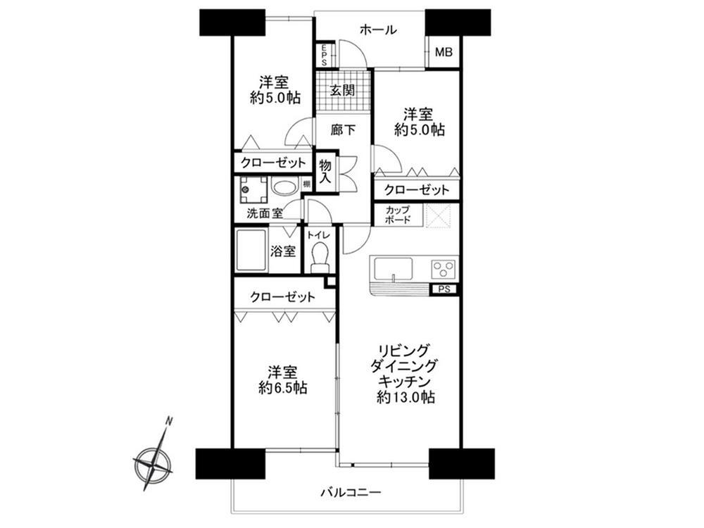モアレ横浜富士見町 1階 3LDK 物件詳細