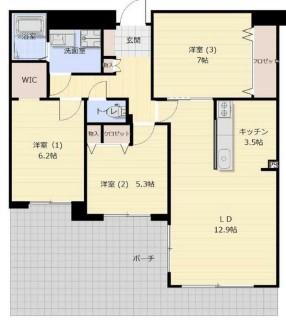 グランベル湘南八景 1階 3LDK 物件詳細