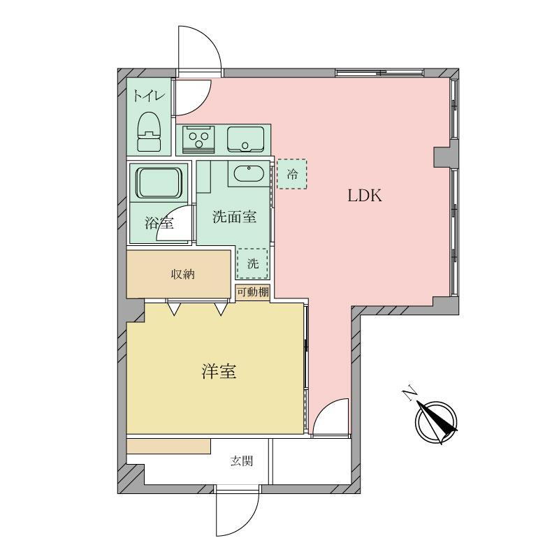 ラ・アトレ目黒通り 1階 1LDK 物件詳細
