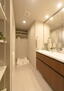 コスモ立石リバーステージ 三面鏡収納棚付き洗面化粧台