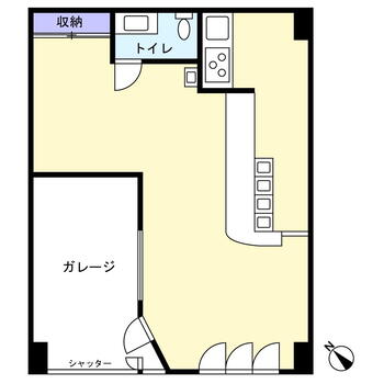 パークサイド白山 価格390万円、専有面積58.67m<sup>2</sup> 間取り図