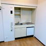 メロディハイム富山丸の内 冷蔵庫スペースもあるキッチン！
