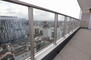 プレミストタワー総曲輪１４階 バルコニーのフェンスパネル 開放感を演出