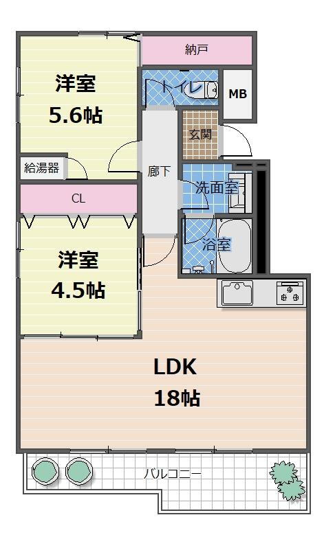 一光ハイツ矢場町 9階 2SLDK 物件詳細