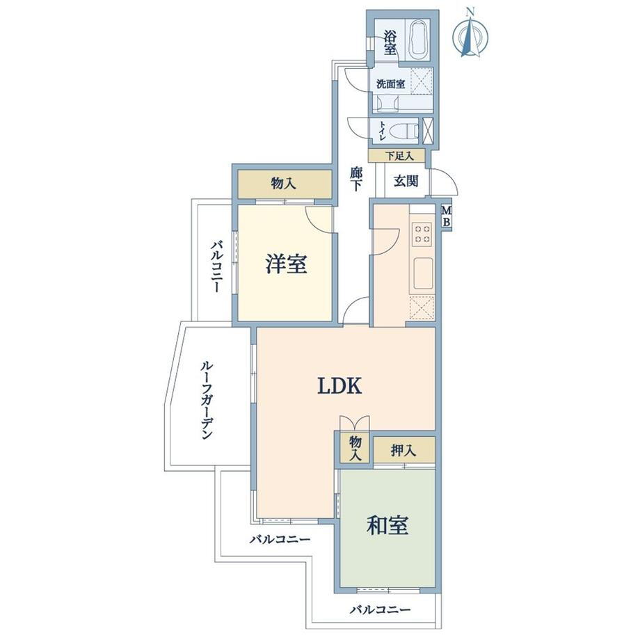 グランドメゾン覚王山 3階 2LDK 物件詳細