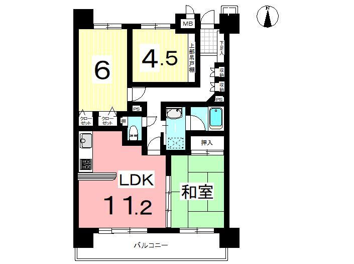 ライオンズマンション香流第２ 2階 3LDK 物件詳細