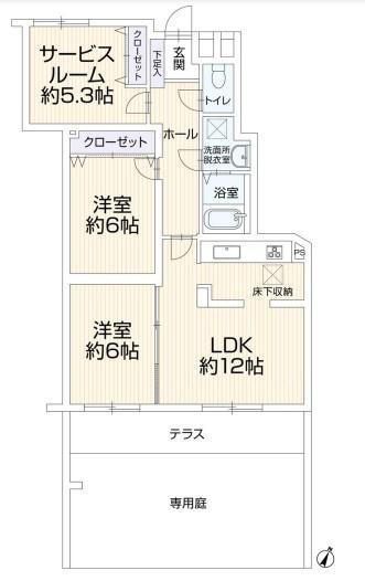 アクトピア新瑞 2LDK+S、価格1399万円、専有面積64.18m<sup>2</sup> 名古屋市南区の物件です♪南向き♪