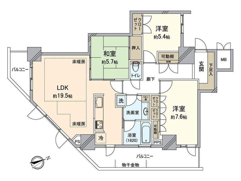 グランスイート千種タワー 10階 3LDK 物件詳細