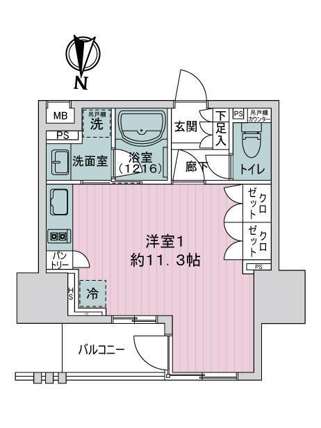 オープンレジデンシア名古屋栄 8階 ワンルーム 物件詳細