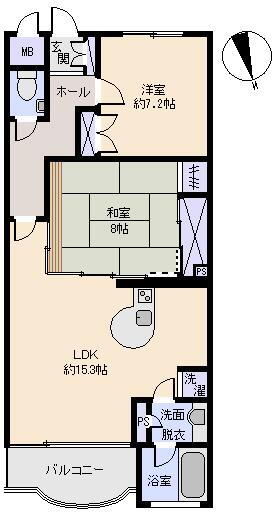 宇佐美リゾートヒル桜 5階 2LDK 物件詳細