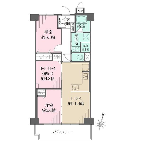 エル夙川 8階 2SLDK 物件詳細