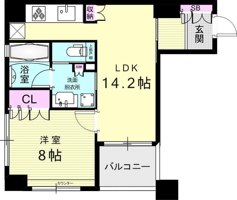 リーガル京都二条城東 6階 1LDK 物件詳細