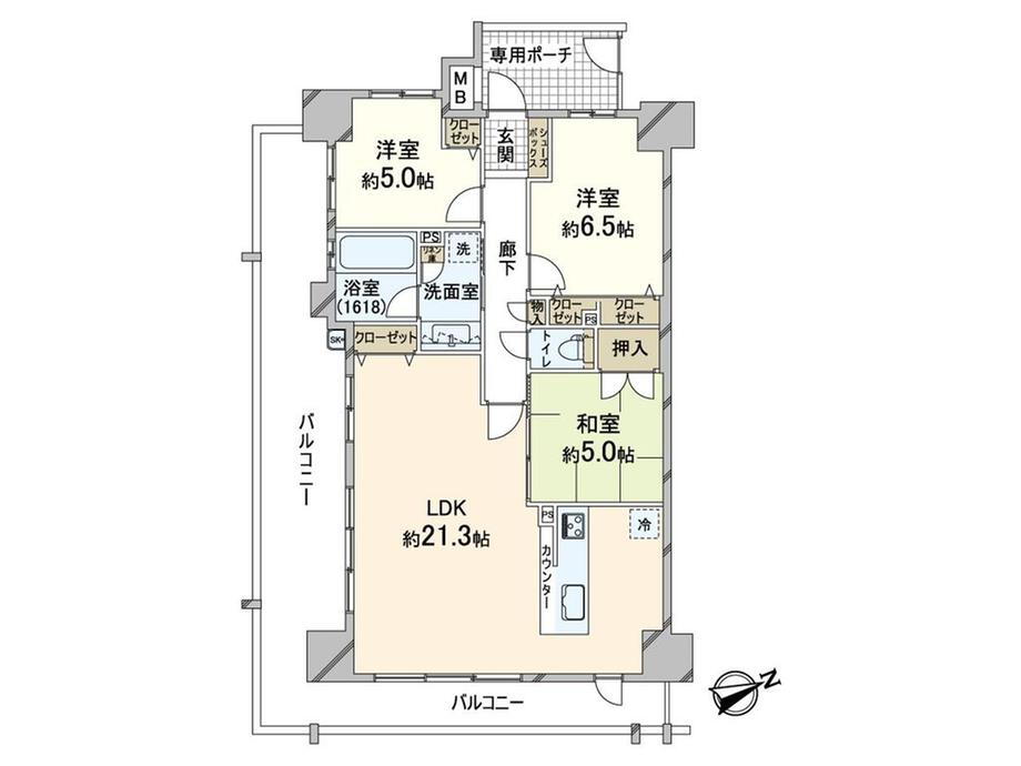 ディモア吹田千里丘 10階 3LDK 物件詳細