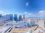 ジオグランデ梅田 上空から大阪の街を一望できます