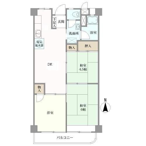 コーポあびこ 4階 3DK 物件詳細