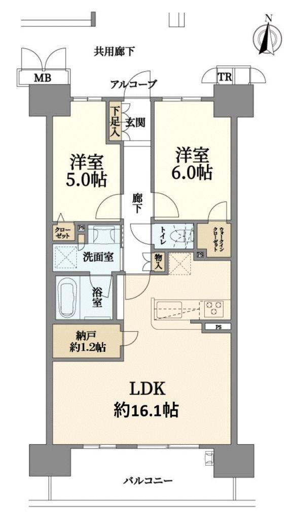 リバーガーデン八尾山本 14階 2SLDK 物件詳細