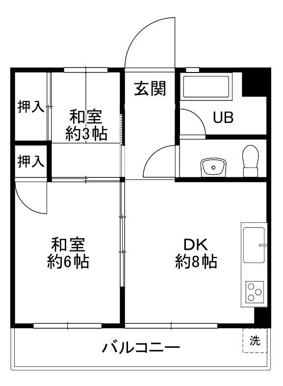 西淀マンション 3階 1SLDK 物件詳細