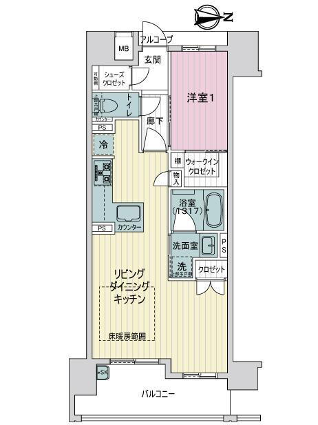 プレサンスグラン烏丸五条新町通 10階 1LDK 物件詳細