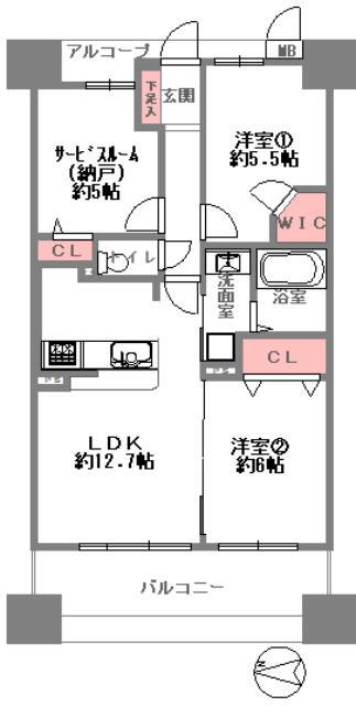 エスリード小阪本町第２ 7階 3LDK 物件詳細