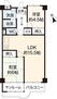 ジークレフ武庫川 2LDK、価格1680万円、専有面積65.8m<sup>2</sup>、バルコニー面積6.85m<sup>2</sup> 