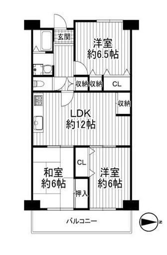 新大阪ファイナンス 11階 3LDK 物件詳細