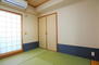 セレッソコート阿倍野阪南町 　和室（５．０帖）。家具、什器等は販売価格には含まれません。