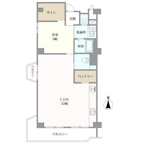 豊中メゾン桃山台一号棟 2階 1LDK 物件詳細