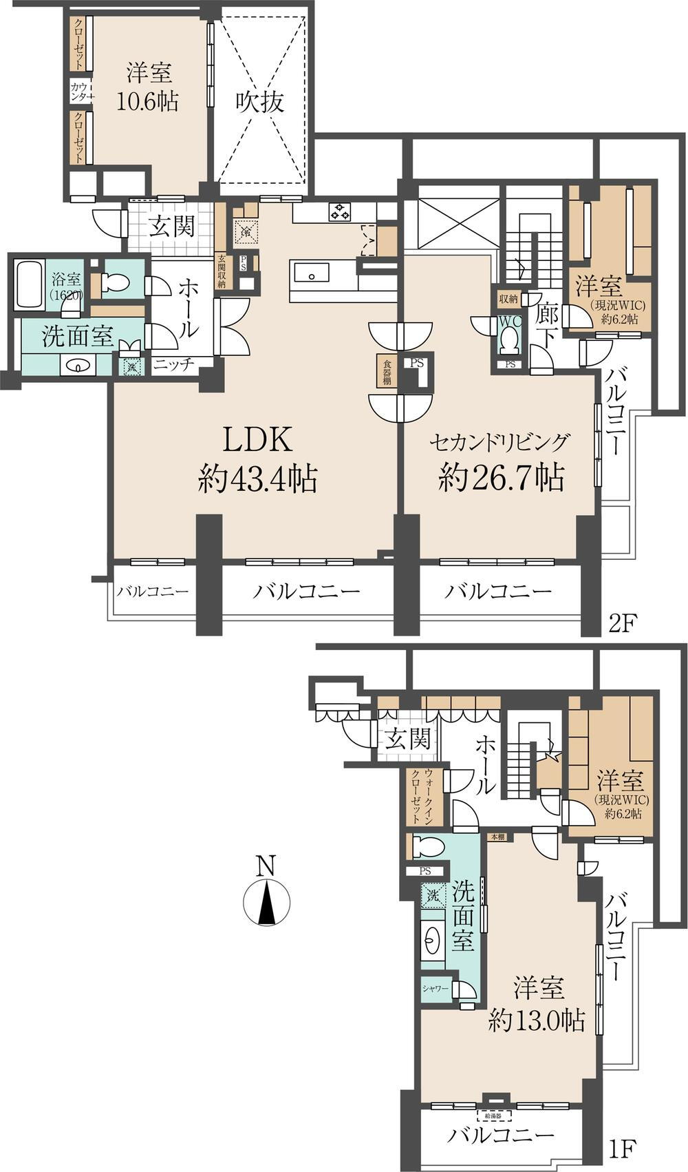 クラティオ御影山手一丁目 2階 4LDK 物件詳細