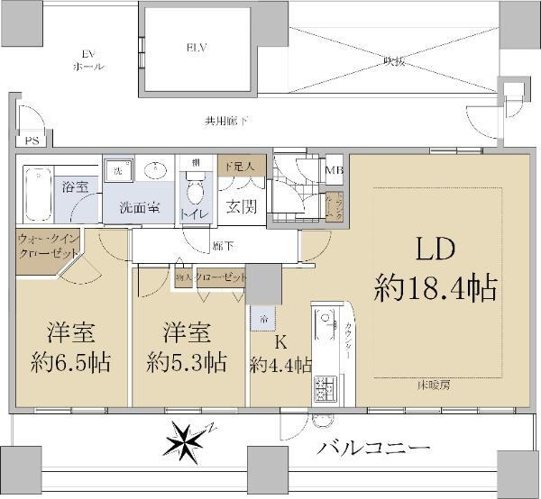 ディークラディア中百舌鳥 9階 2LDK 物件詳細