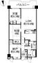 イングス郡山 2LDK+S（納戸）、価格1780万円、専有面積71.84m<sup>2</sup>、バルコニー面積10.77m<sup>2</sup> 2SLDKの間取り図です