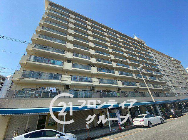 メガロコープ平野5号棟 地上11階建てのマンション!