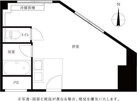 メガロコープ福島 価格1130万円、専有面積29.35m<sup>2</sup> 角部屋となります