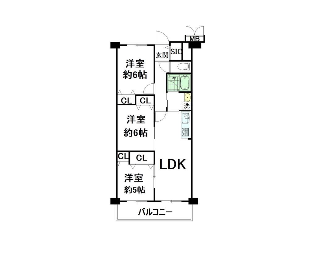 ルネ住之江 14階 3LDK 物件詳細