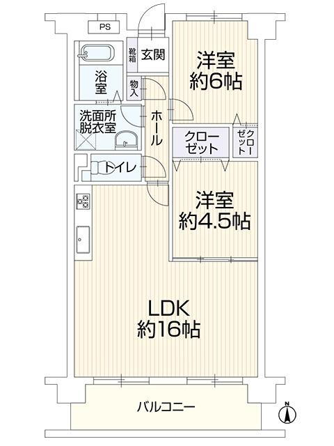 エクセル東岡山　８階 8階 2LDK 物件詳細