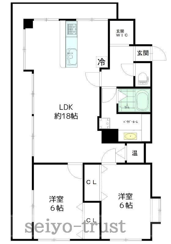 ☆サンシティ稲荷町☆ 9階 2LDK 物件詳細