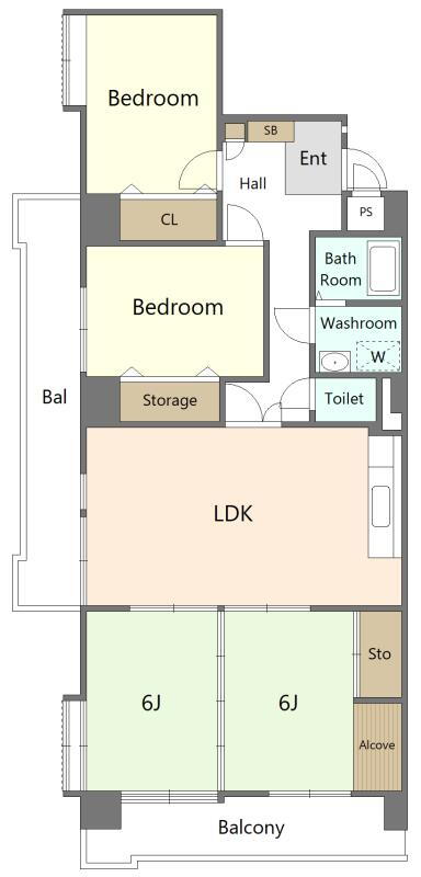サンライフ霧ヶ丘 3階 4LDK 物件詳細