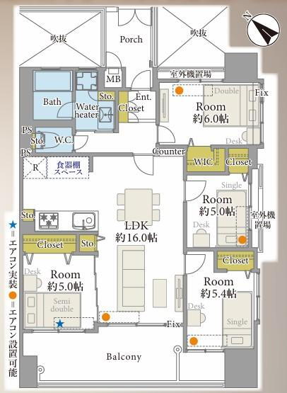 シティライフ博多駅南 12階 4LDK 物件詳細