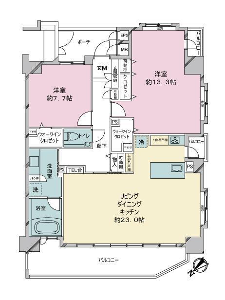 プレミスト宜野湾グランレーベル 12階 2LDK 物件詳細