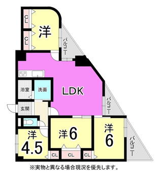 リヴィエール祇園原町　中古マンション　花尾小・花尾中学校 4LDK、価格1598万円、専有面積74.7m<sup>2</sup>、バルコニー面積12.2m<sup>2</sup> リヴィエール祇園原町　中古マンション　花尾小・花尾中学校