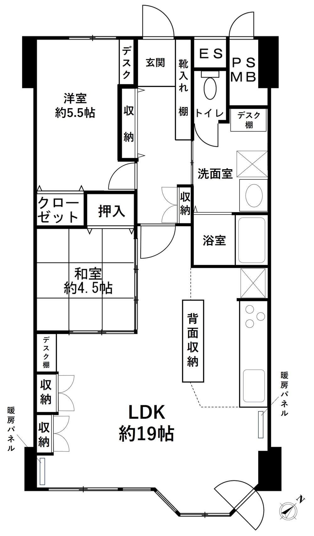 京成サンコーポ琴似台 10階 2LDK 物件詳細