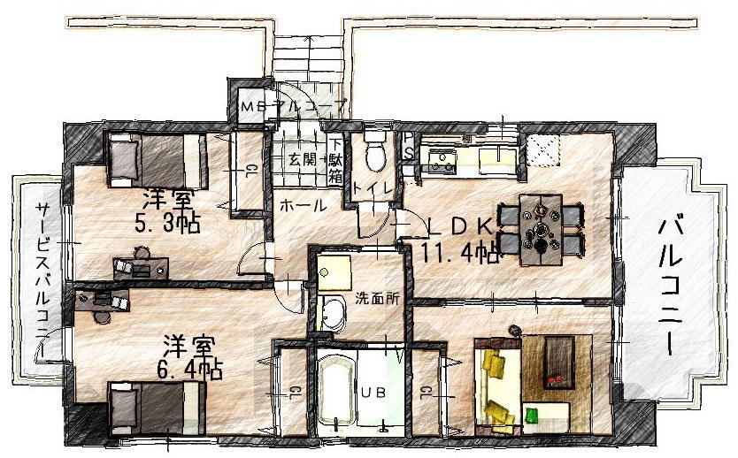 間取り図