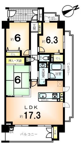 間取り図