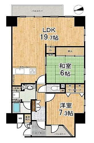 ディオレ森之宮 3階 2LDK 物件詳細