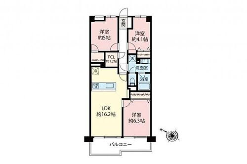 グリーンプラザ川越 7階 3LDK 物件詳細