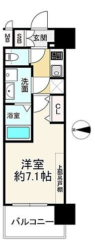 ミリアン四天王寺夕陽丘ＩＩ 3階 1K 物件詳細