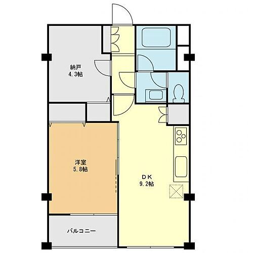 大倉山コーポラス　Ｂ棟 【間取図】新規リフォーム完成済みにて即入居可能です。