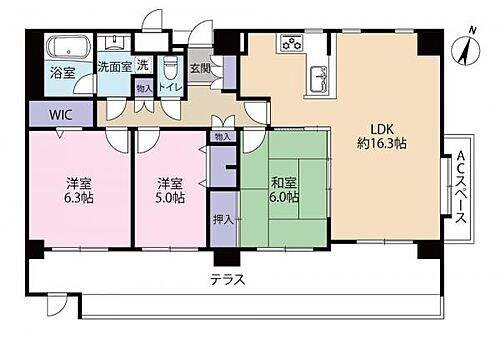 コニファーコート武蔵関弐番館リバーフロント 2024年4月、フルリフォーム済のお部屋です